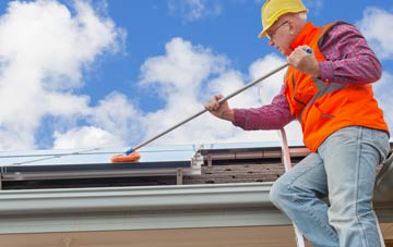 Hinderton soft wash roof cleaning